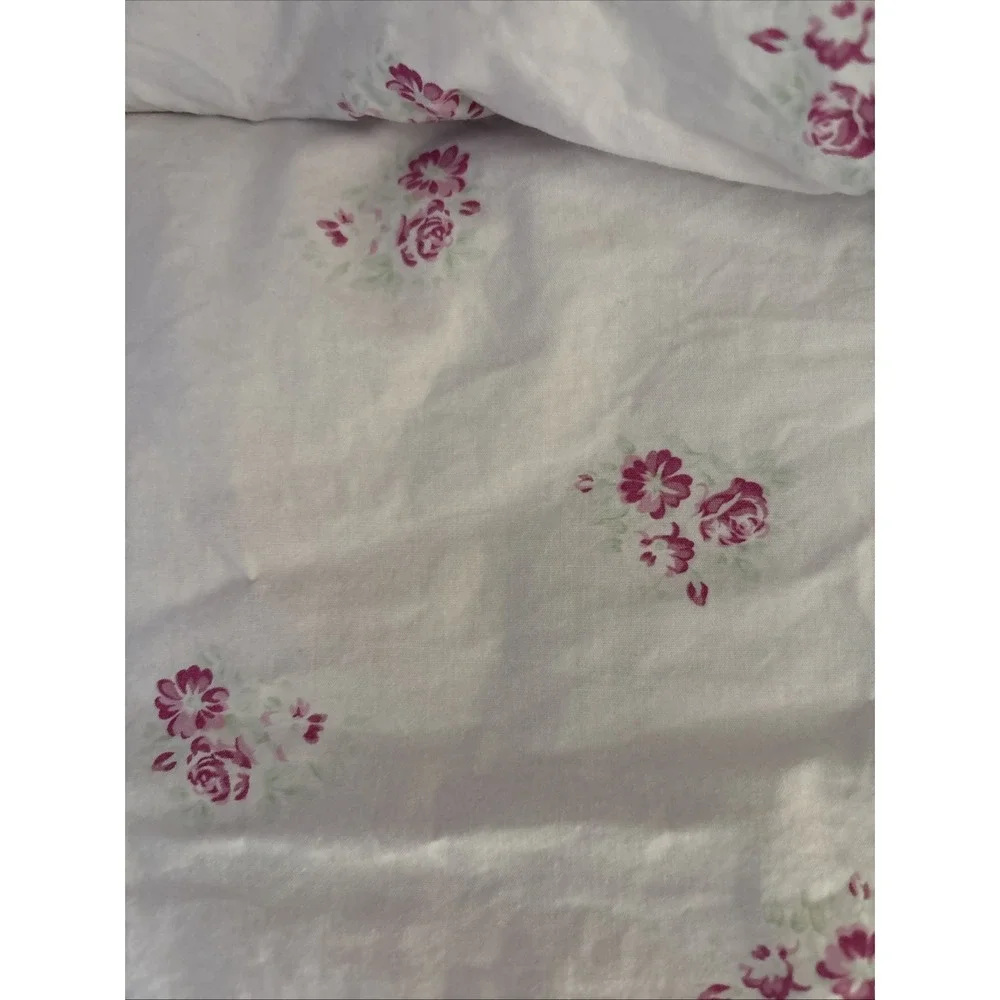 Rachel Ashwell Simply Shabby Chic Belle Hydrangea? Blue KING Duvet Cover 104 X92